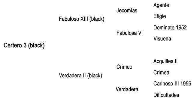 Certero Lineage Chart